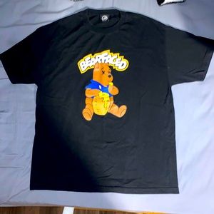 Mint-Worldwide Black Bearfaced T-Shirt